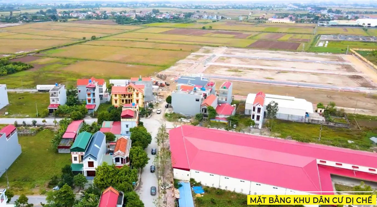 Khu dân cư sầm uất, Nhà văn hóa Tiên Lữ, hạ tầng hoàn thiện