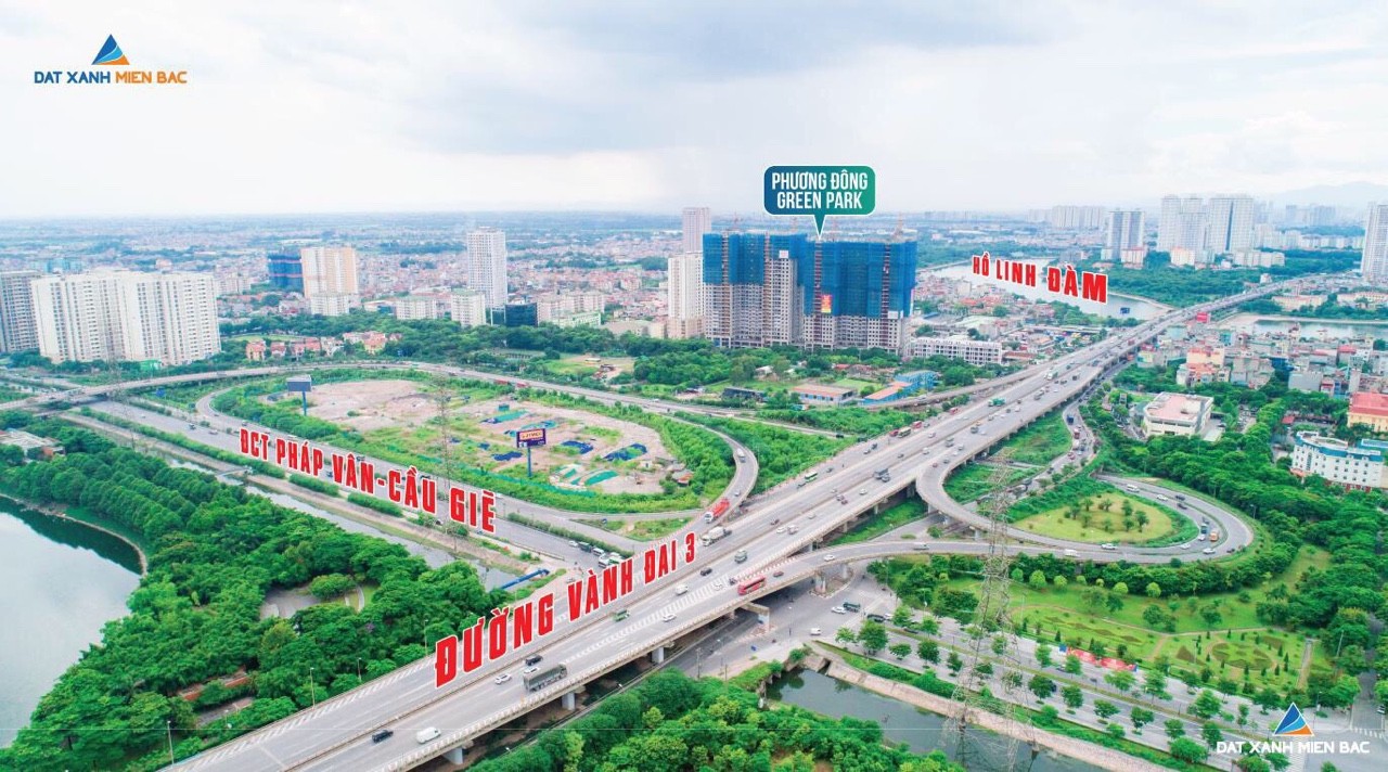 Phương Đông Green Park sở hữu kết nôi giao thông và di chuyển về Phía Nam và Phía Đông vô cùng thuận lợi