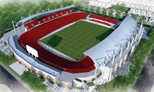 Sân vận động trung tâm TP Chí Linh – Hải Dương